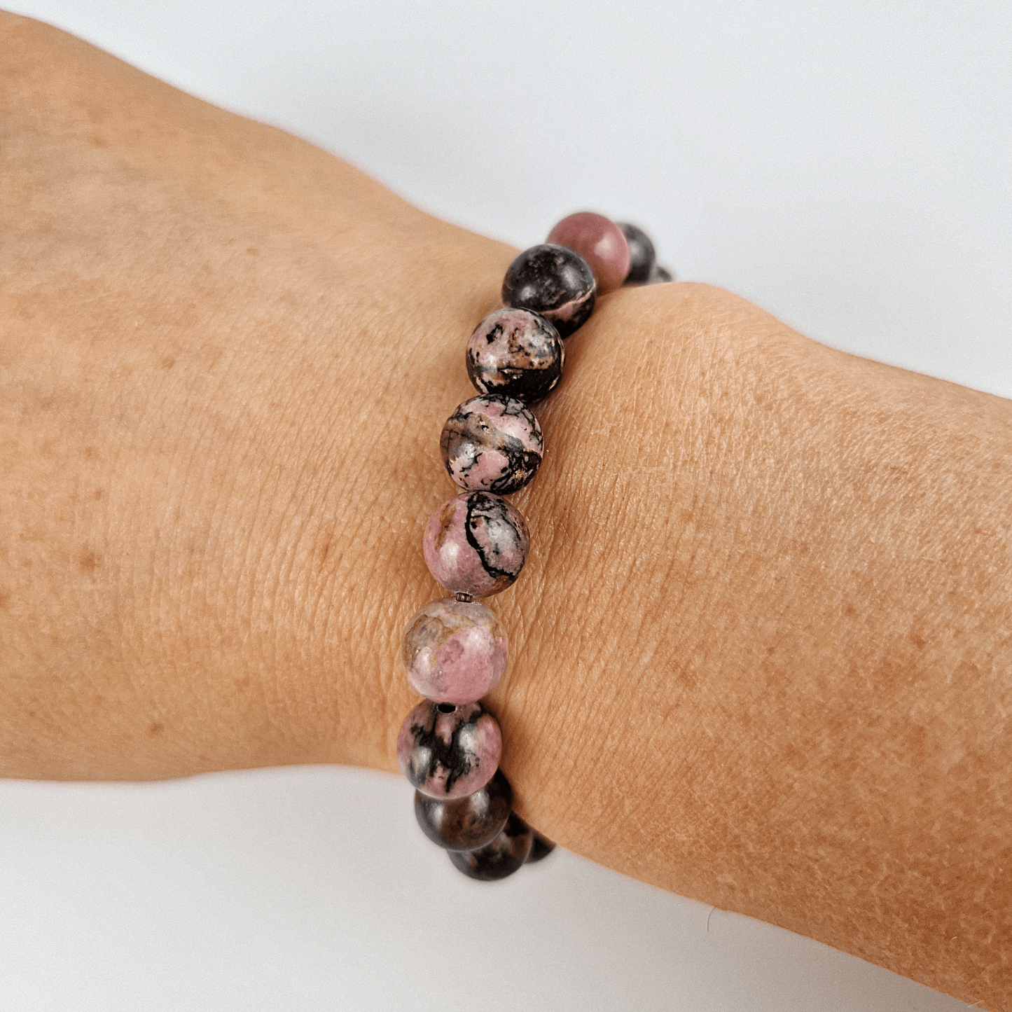 Rodonit Armband