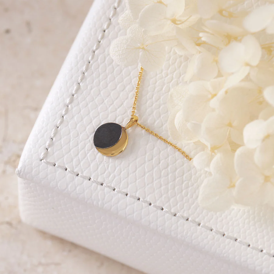 Himmelsk Midnatt Halsband Guld