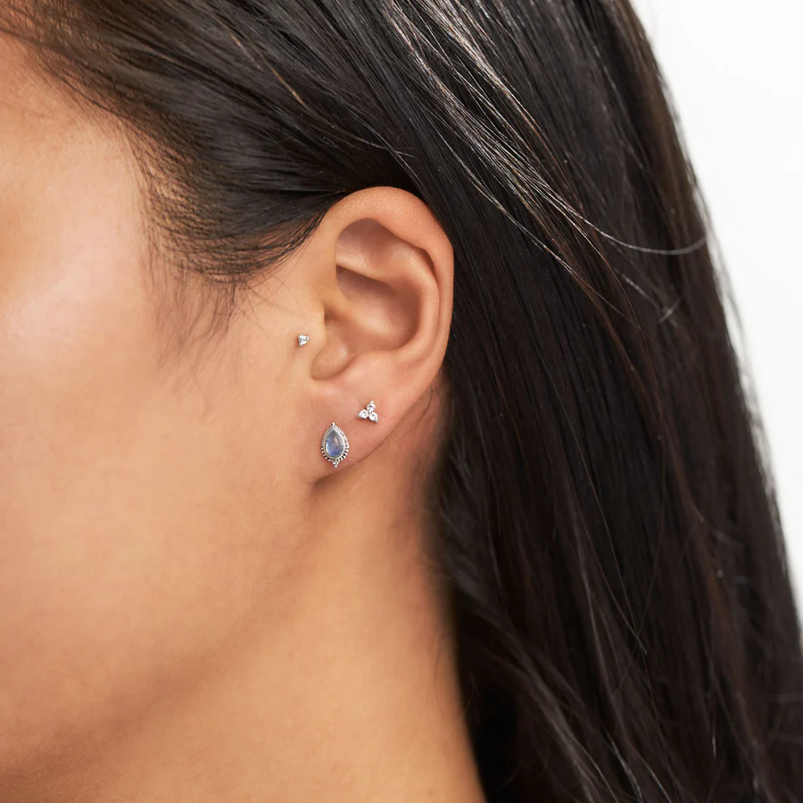 Sybil Månsten Studs Örhängen