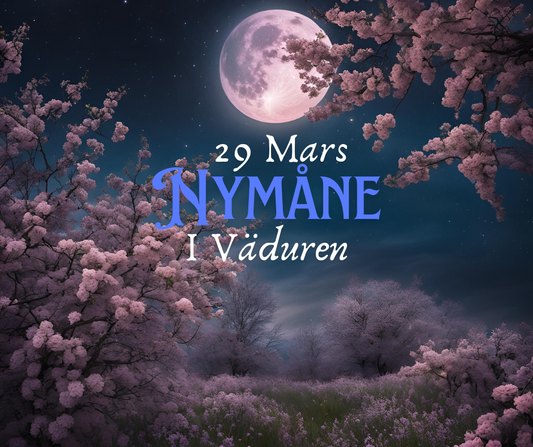 Nymåne i Väduren den 29 mars 2025 – En ny början
