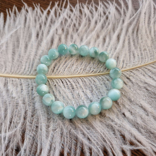 Månsten Grön Armband