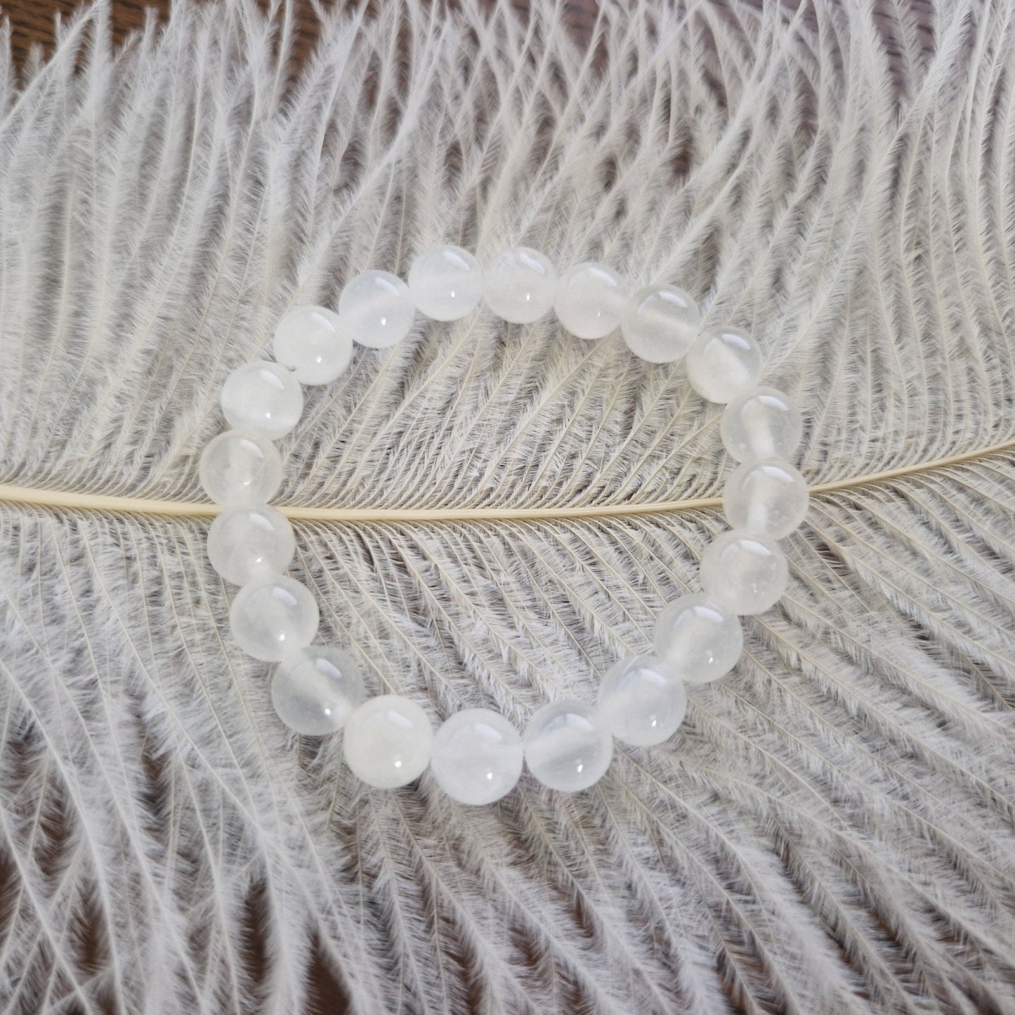 Selenit Armband