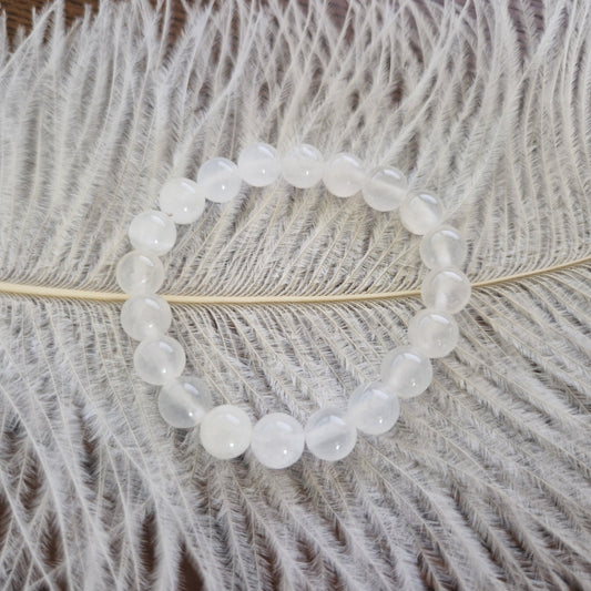 Selenit Armband