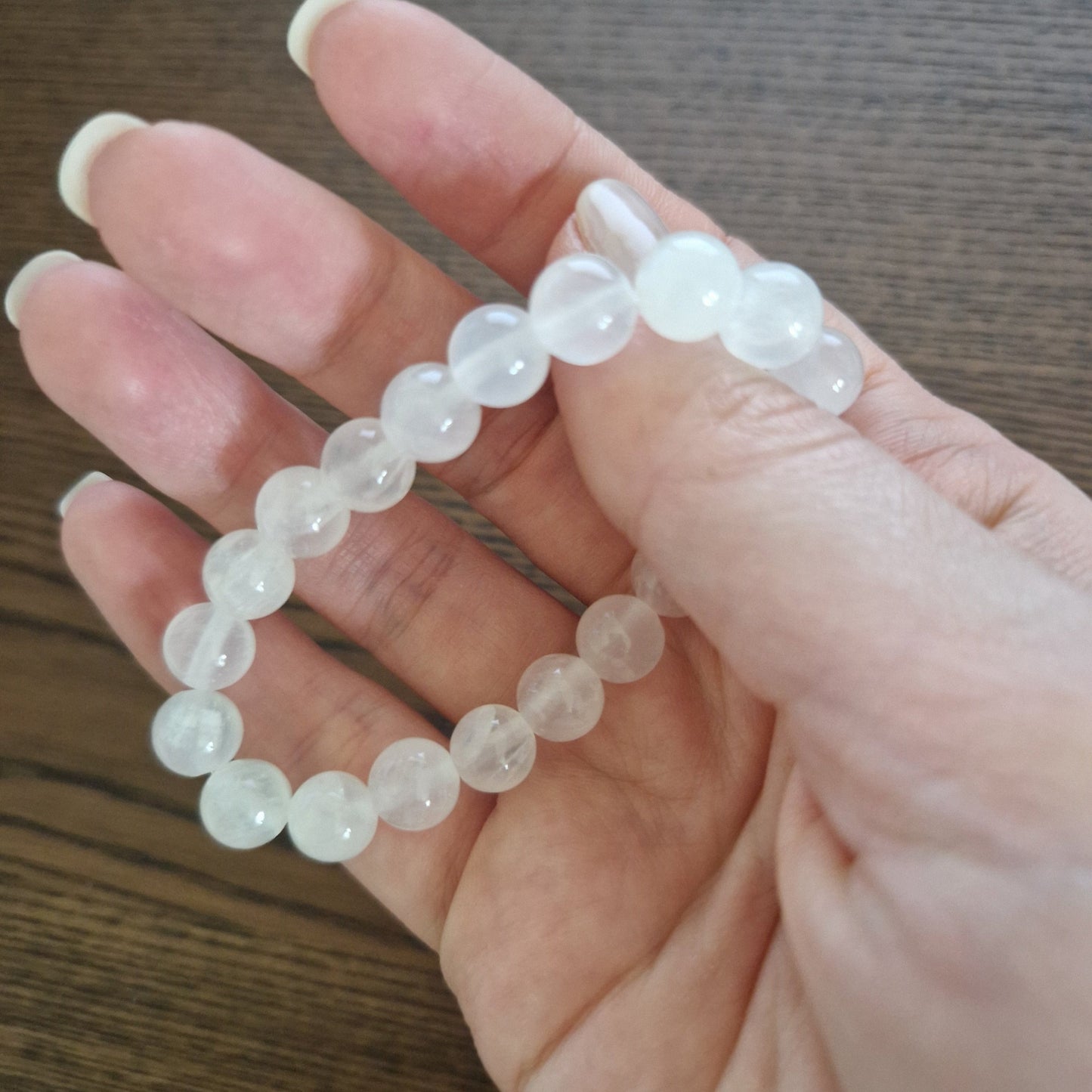 Selenit Armband