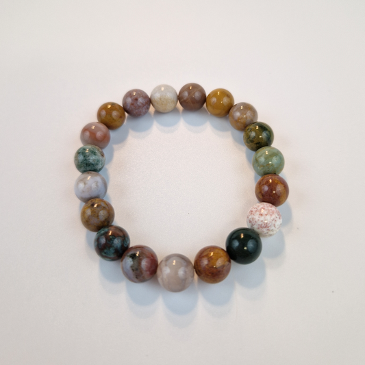 Afrikansk Havsjaspis Armband