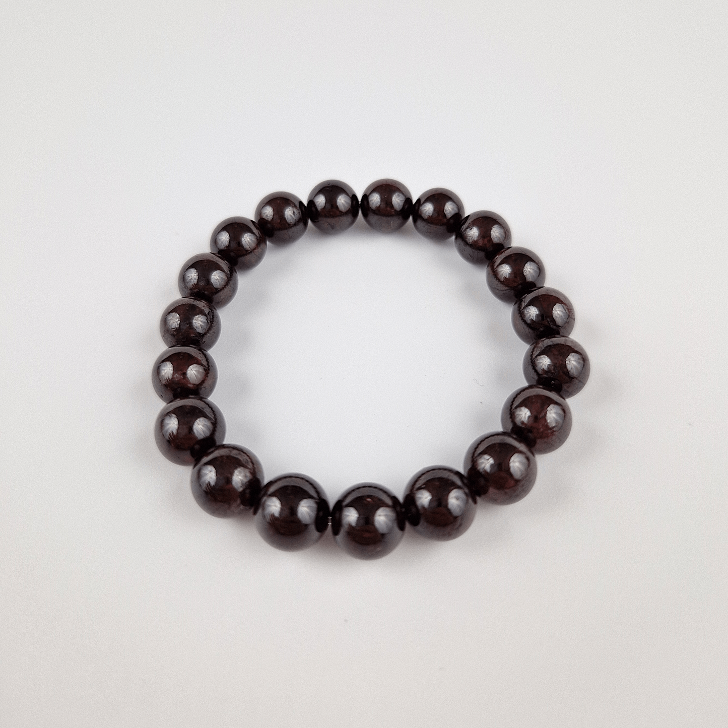 Röd Granat Armband
