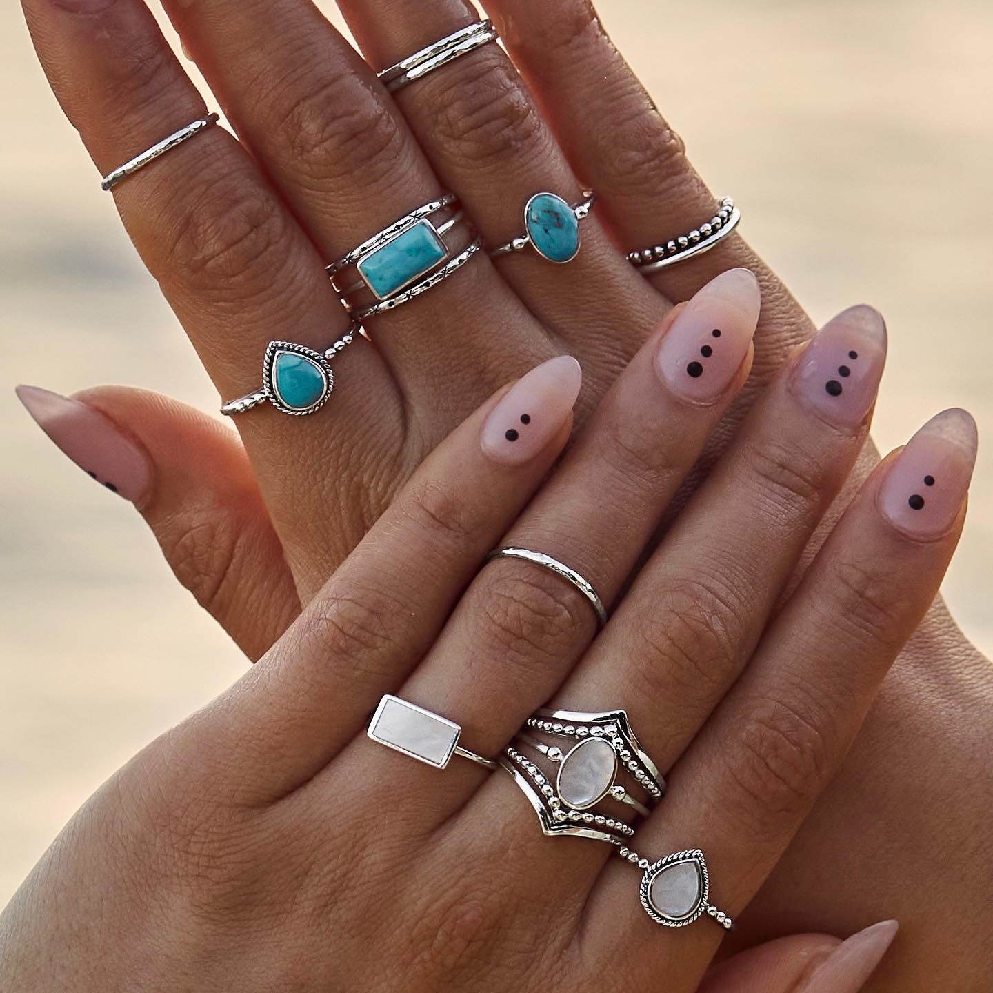 Fröjd Turkos Ring