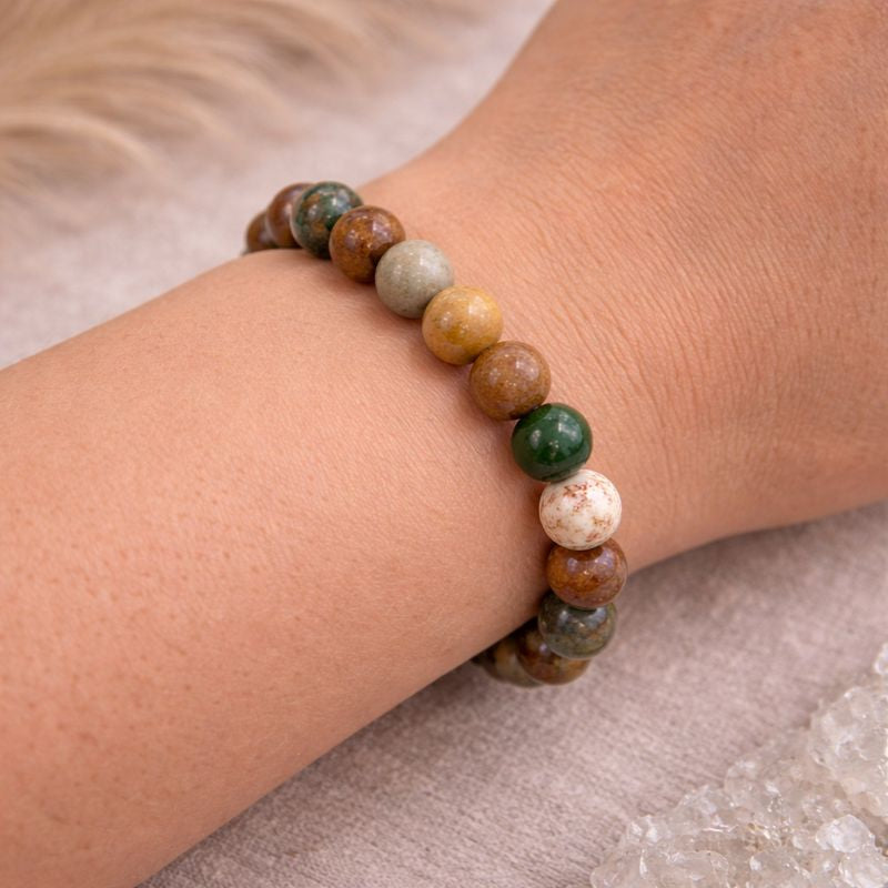 Afrikansk Havsjaspis Armband