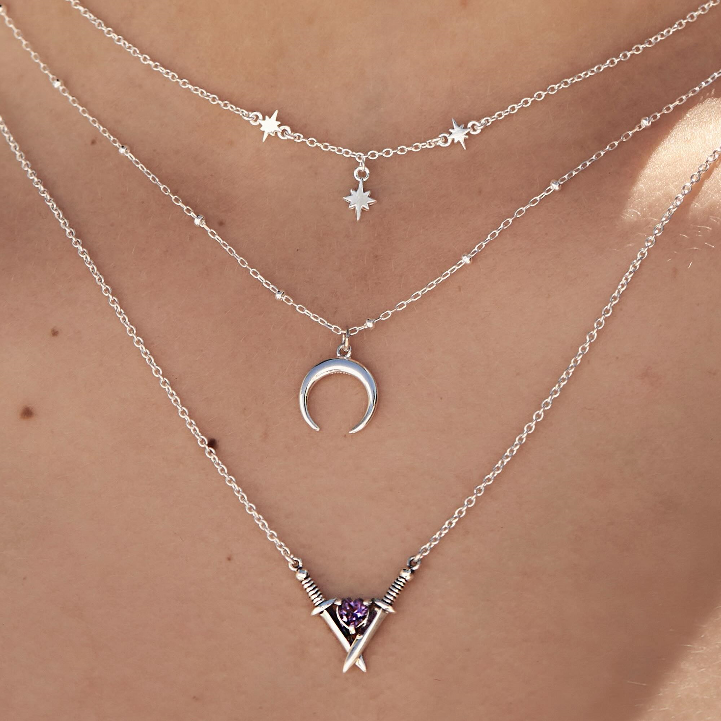 Förälskad Ametist Halsband