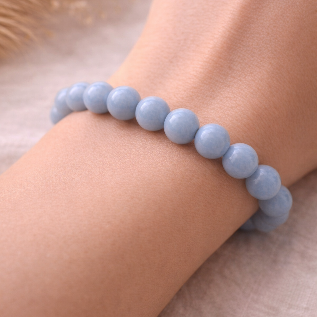 Angelit Armband