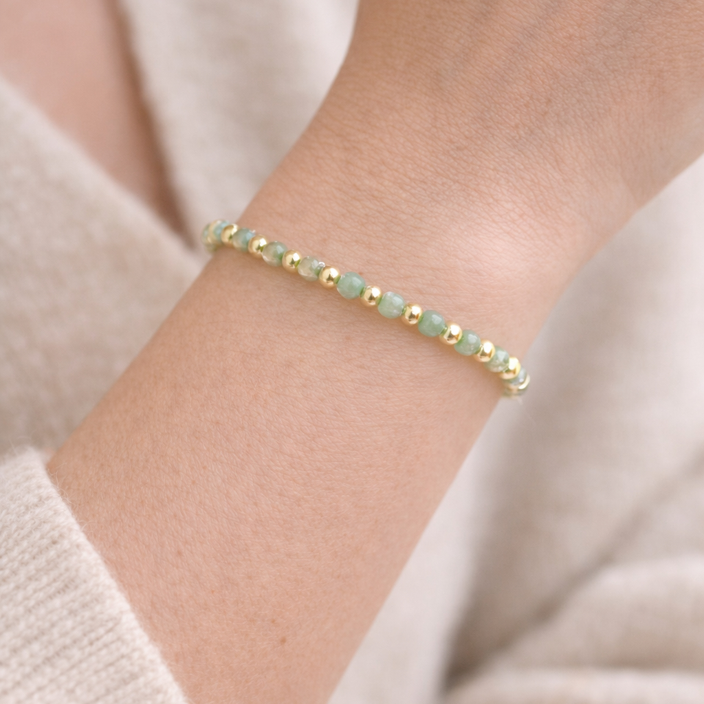 Aventurin Satellit Mini Armband