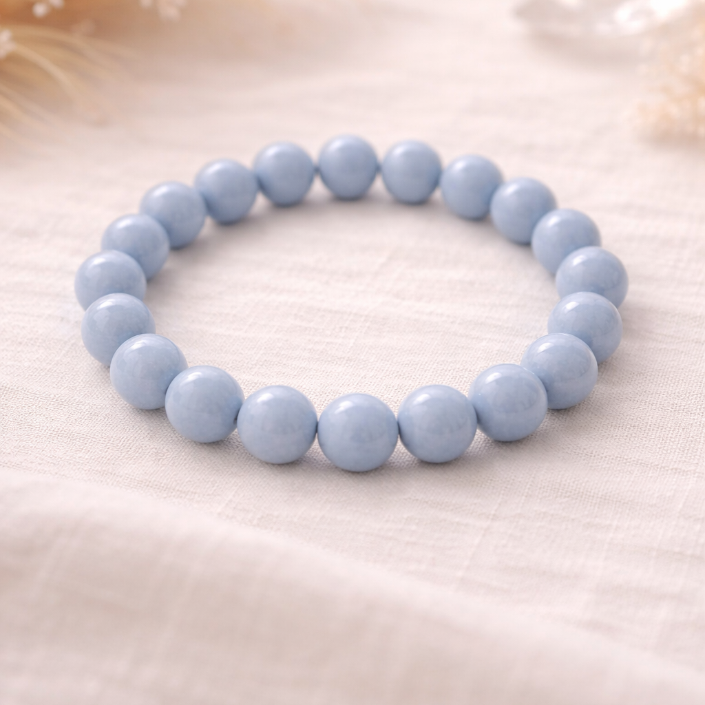 Angelit Armband