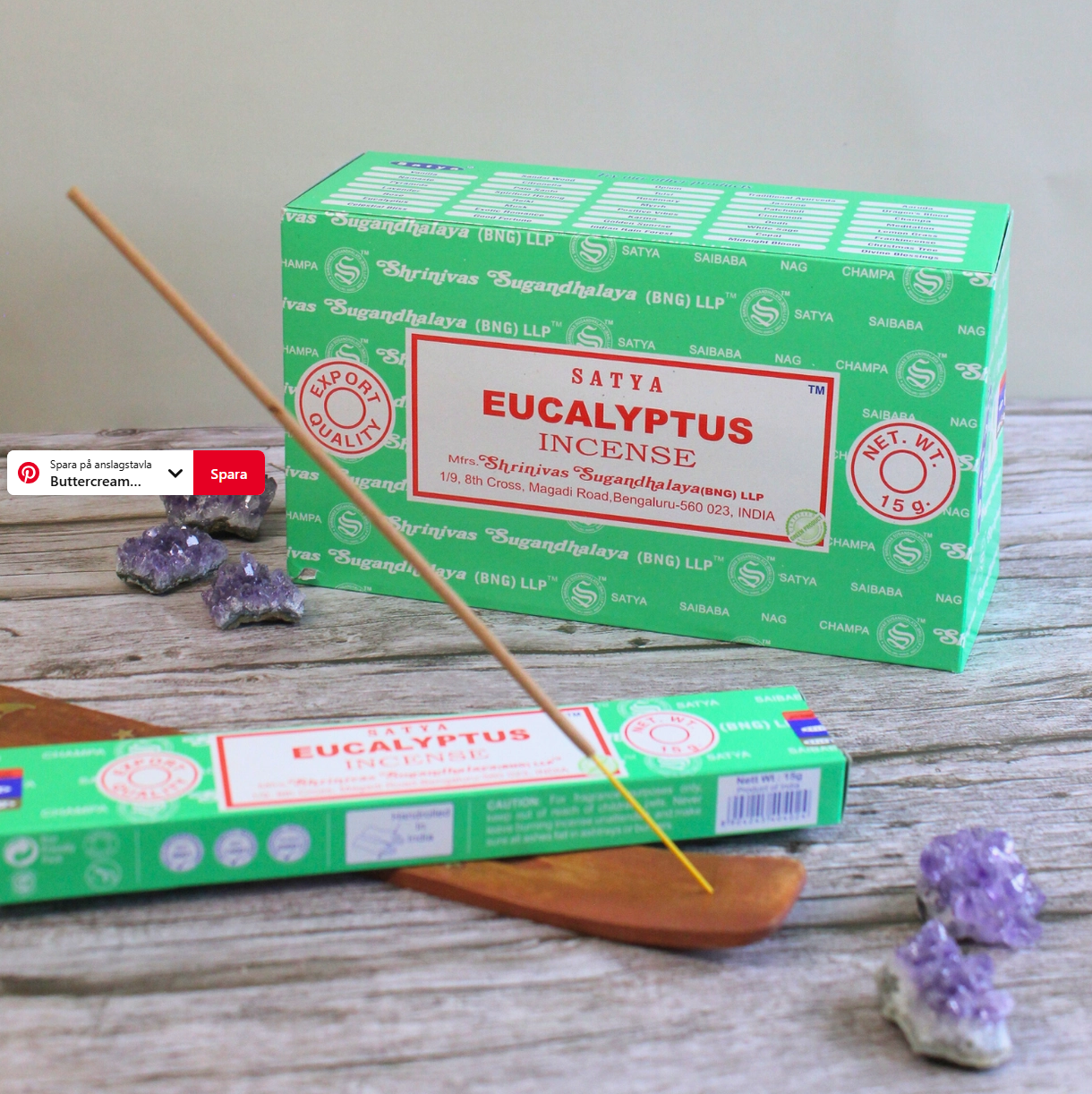 Satya Eucalyptus Rökelse – 15g