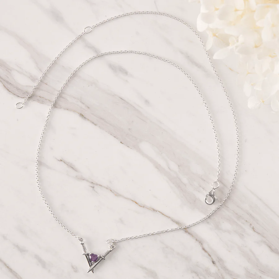 Förälskad Ametist Halsband