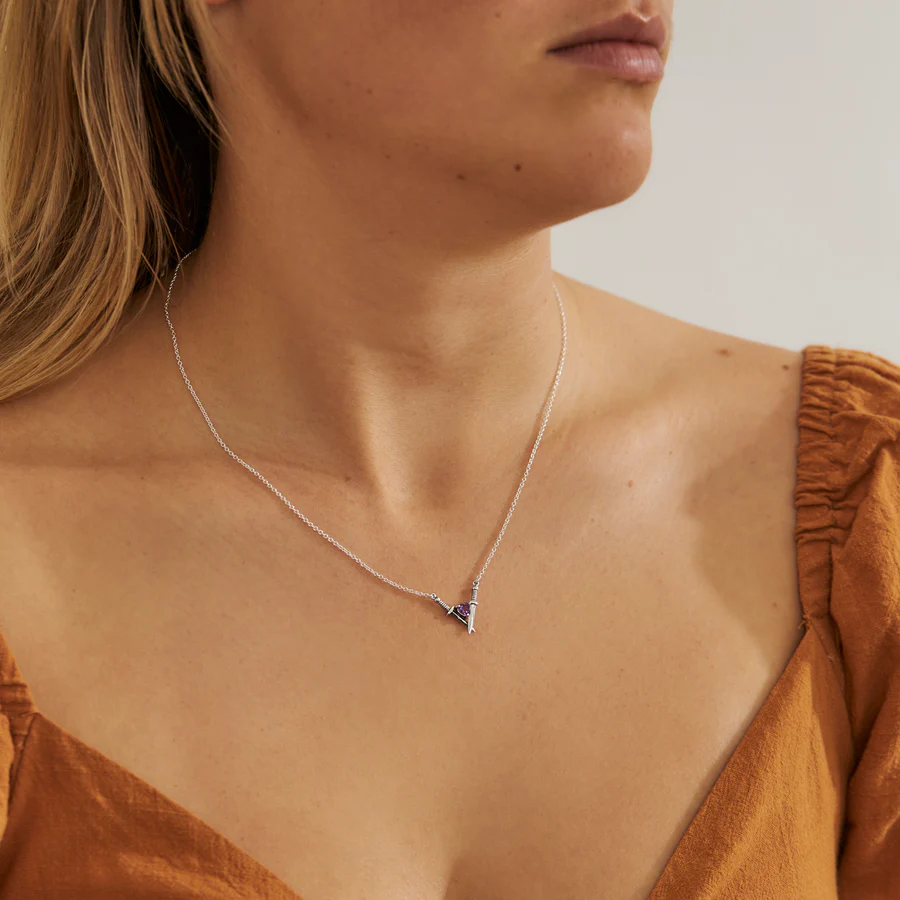 Förälskad Ametist Halsband