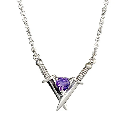 Förälskad Ametist Halsband