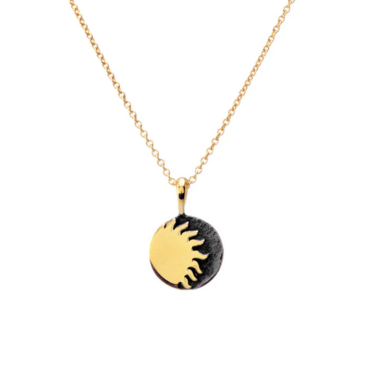 Himmelsk Midnatt Halsband Guld