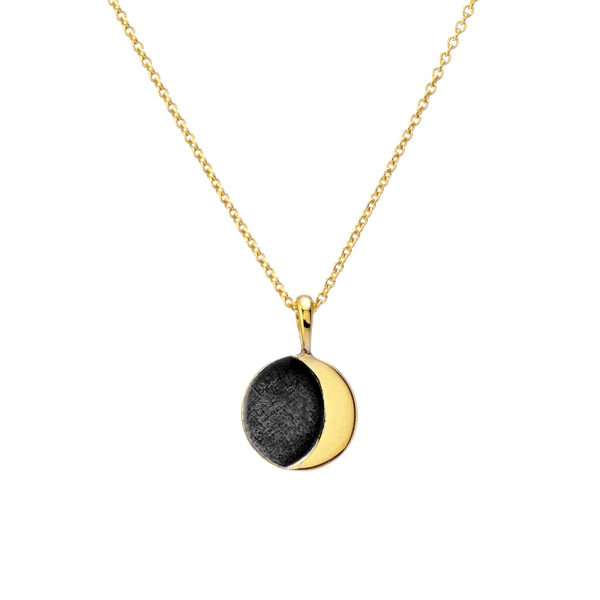 Himmelsk Midnatt Halsband Guld