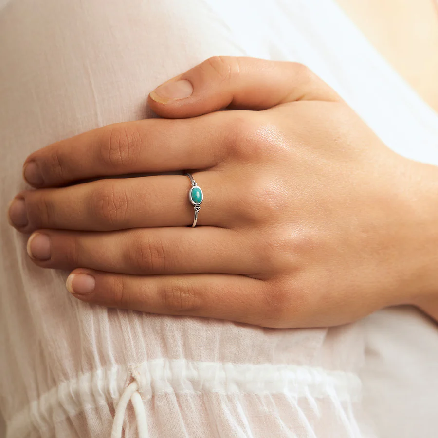 Visionären Turkos Ring