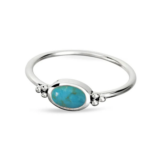 Visionären Turkos Ring