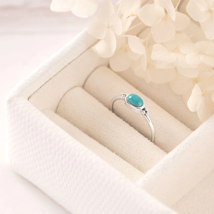 Visionären Turkos Ring