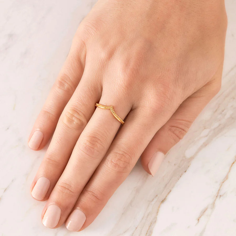 Bohdi Stacker Ring Guld