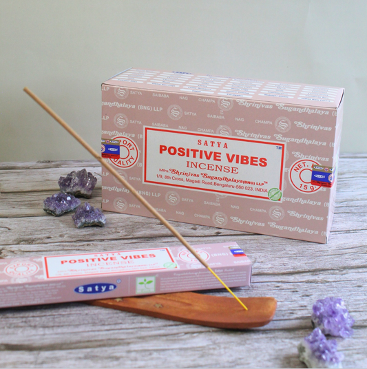Satya Positive Vibes Rökelse – 15g