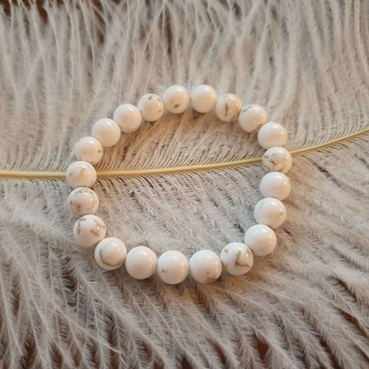 Vit Turkos Armband