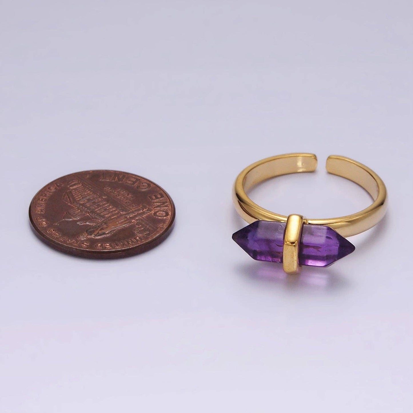 Channeling Point Ring - Månsten