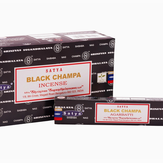 Satya Black Champa Rökelse – 15g