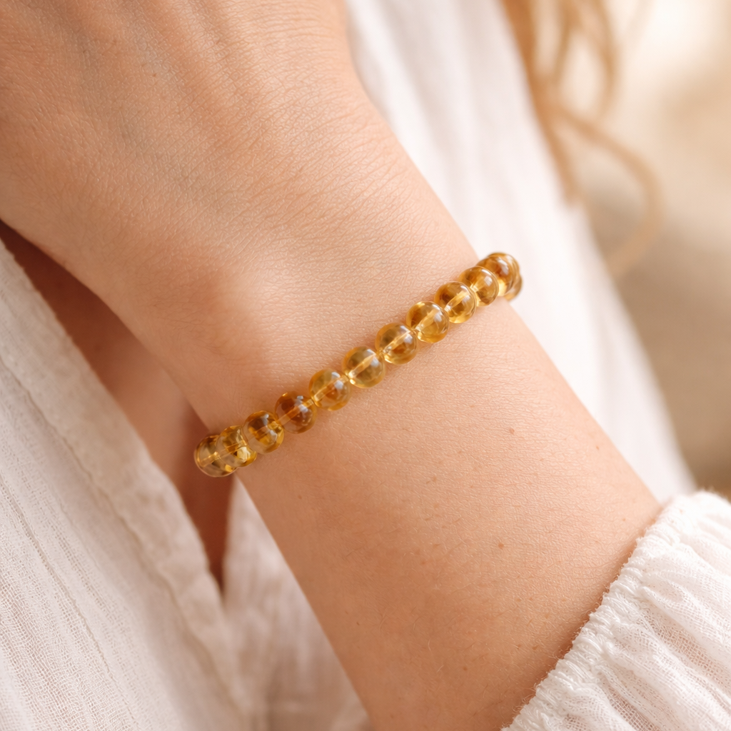 Citrin Armband