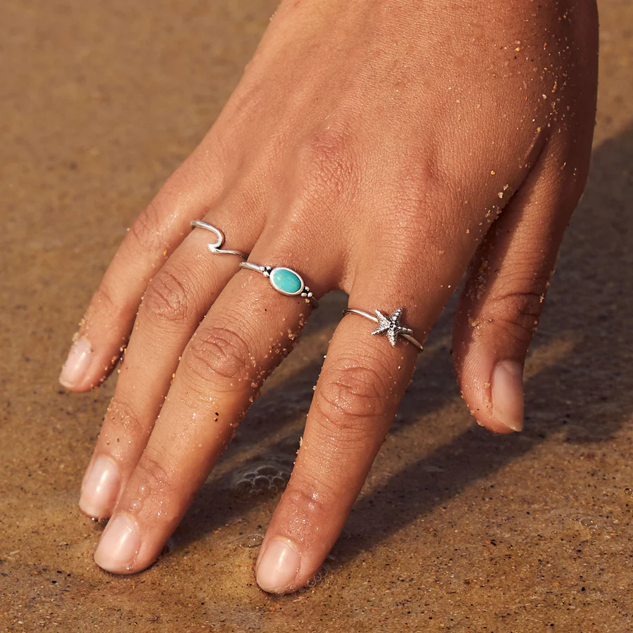 Visionären Turkos Ring