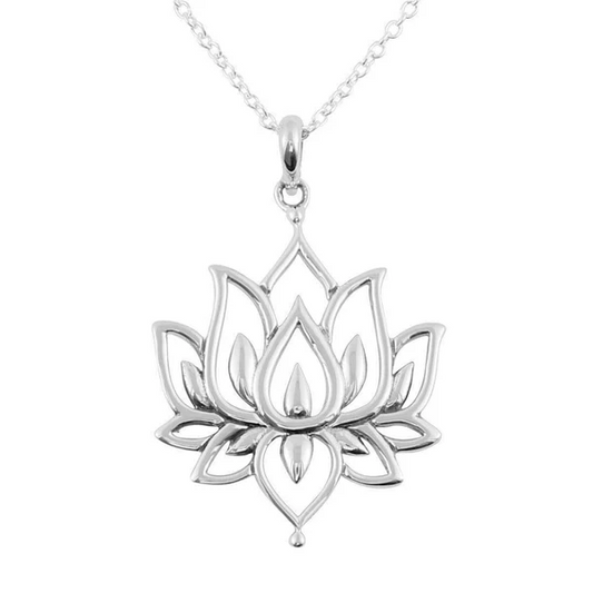 Blommande Lotus Halsband