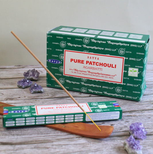 Satya Pure Patchouli Rökelse – 15g