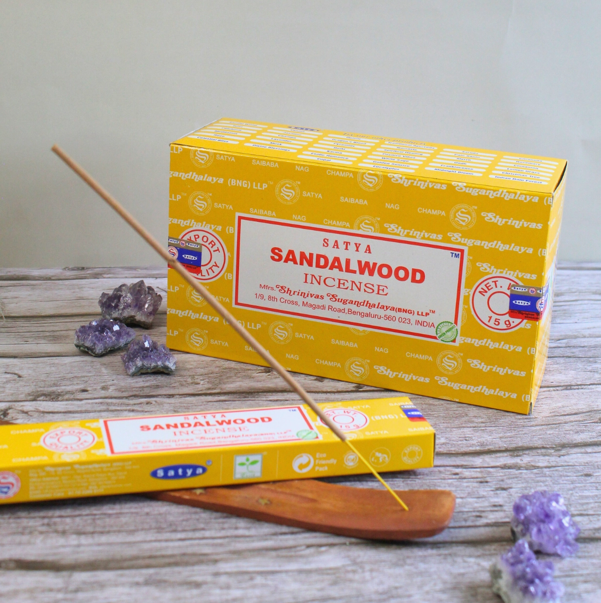 Satya Sandalwood Rökelse – 15g